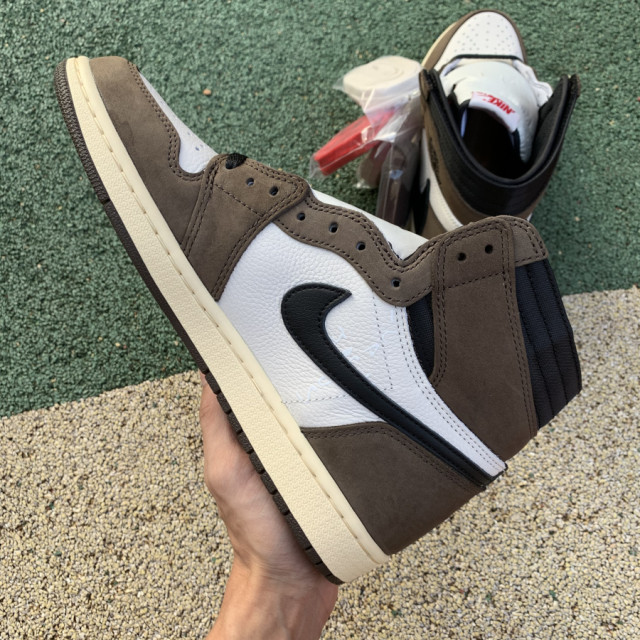 Travis Scott X Air Jordan 1 Retro High Og 'mocha' - Sneakercharter.com