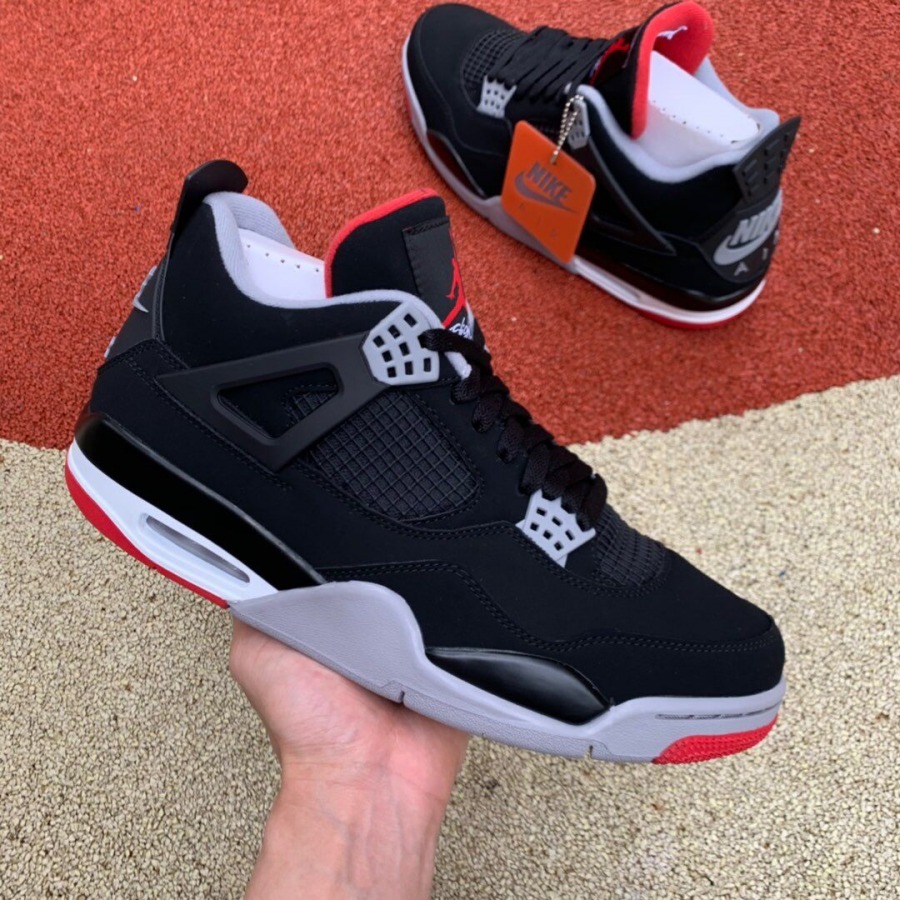 Air Jordan 4 Retro OG 'Bred' 2019 - SneakerCharter.com