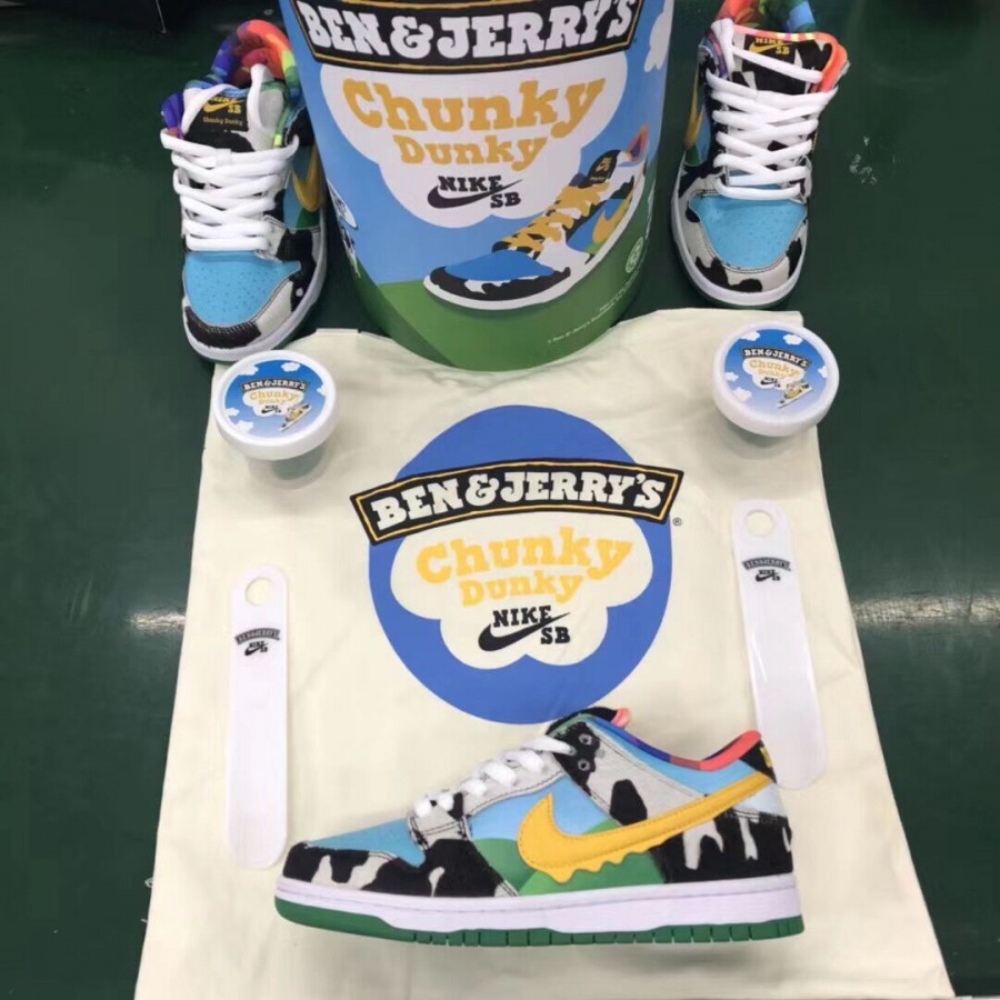 Ben & Jerry's x Dunk Low SB 'Chunky Dunky' Special Ice Cream Box
