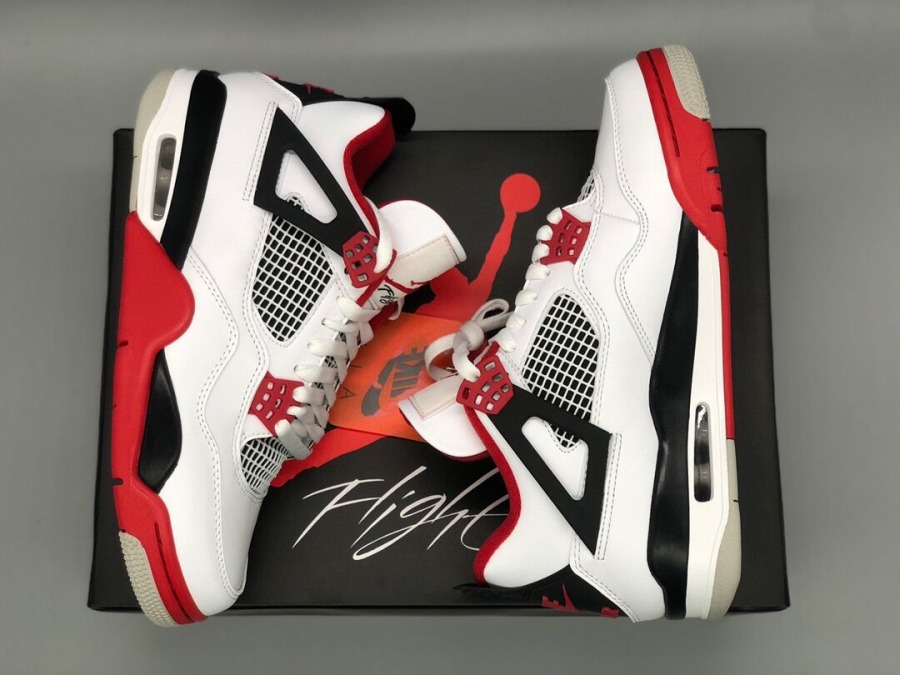 air jordan 4 retro og fire red 2020