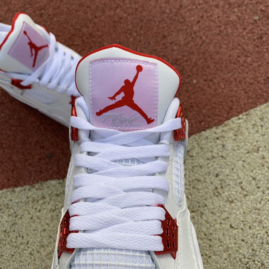 air jordan 4 red metallic