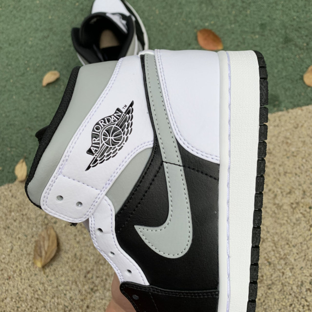 air jordan 1 mid white shadow