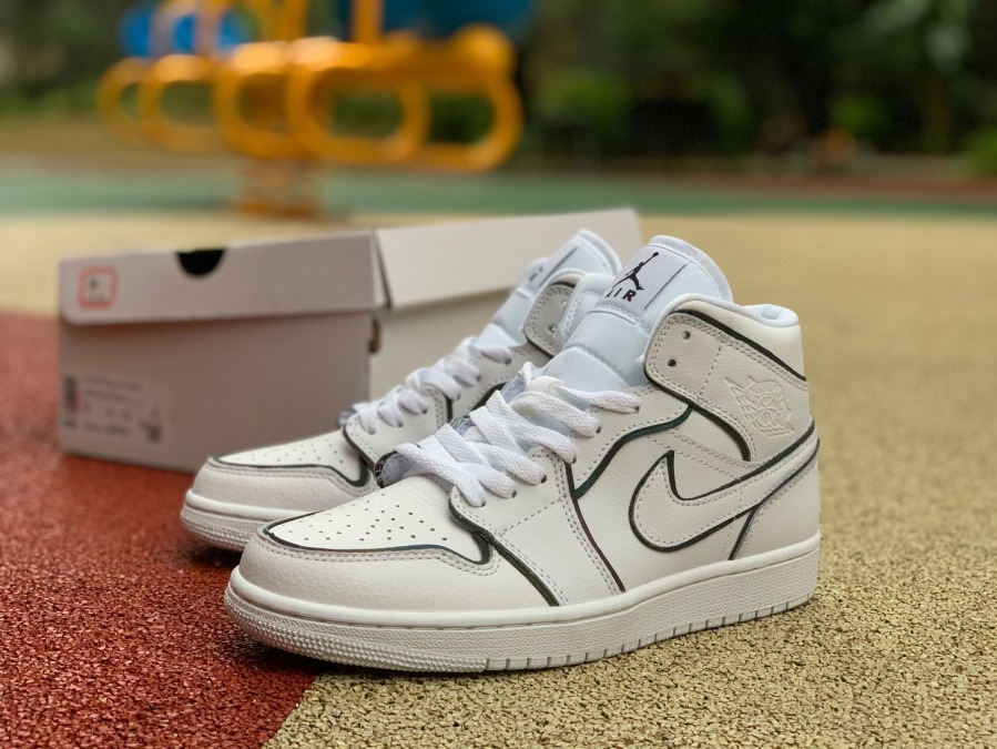 air jordan 1 iridescent trim