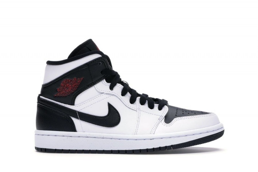 Air Jordan 1 Mid 'White Black'