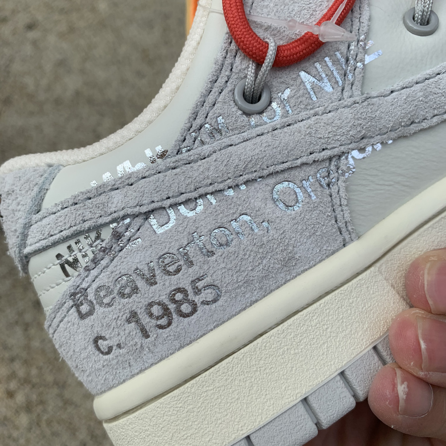 Off-White x Dunk Low 'Lot 40 of 50' - SneakerCharter.com