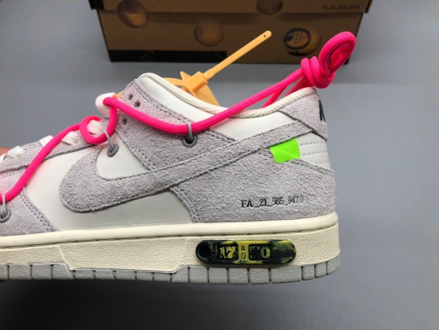 Off-White x Dunk Low 'Lot 17 of 50' - SneakerCharter.com