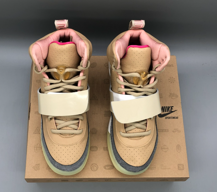 nike air yeezy net tan