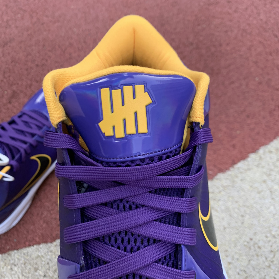 undefeated kobe 4 protro purple