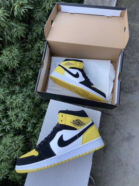 jordan 1 mid se yellow