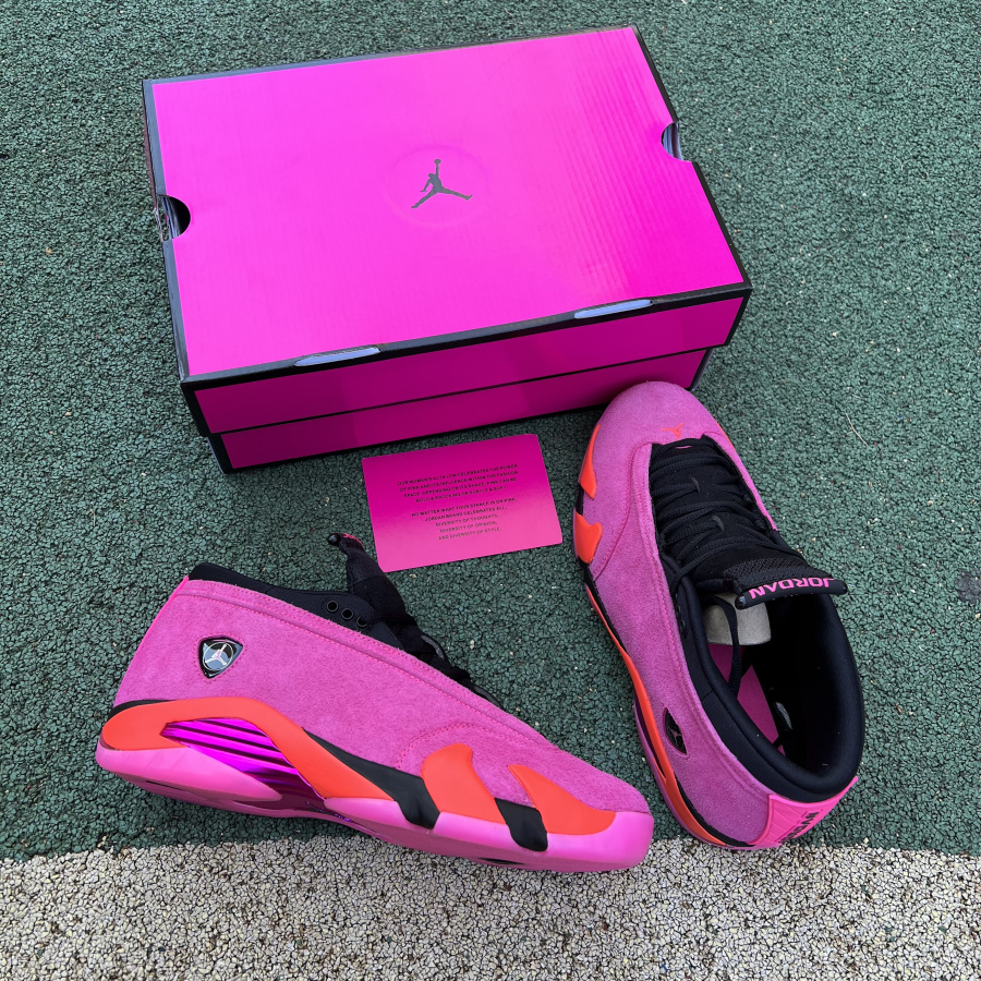 air jordan 14 low pink
