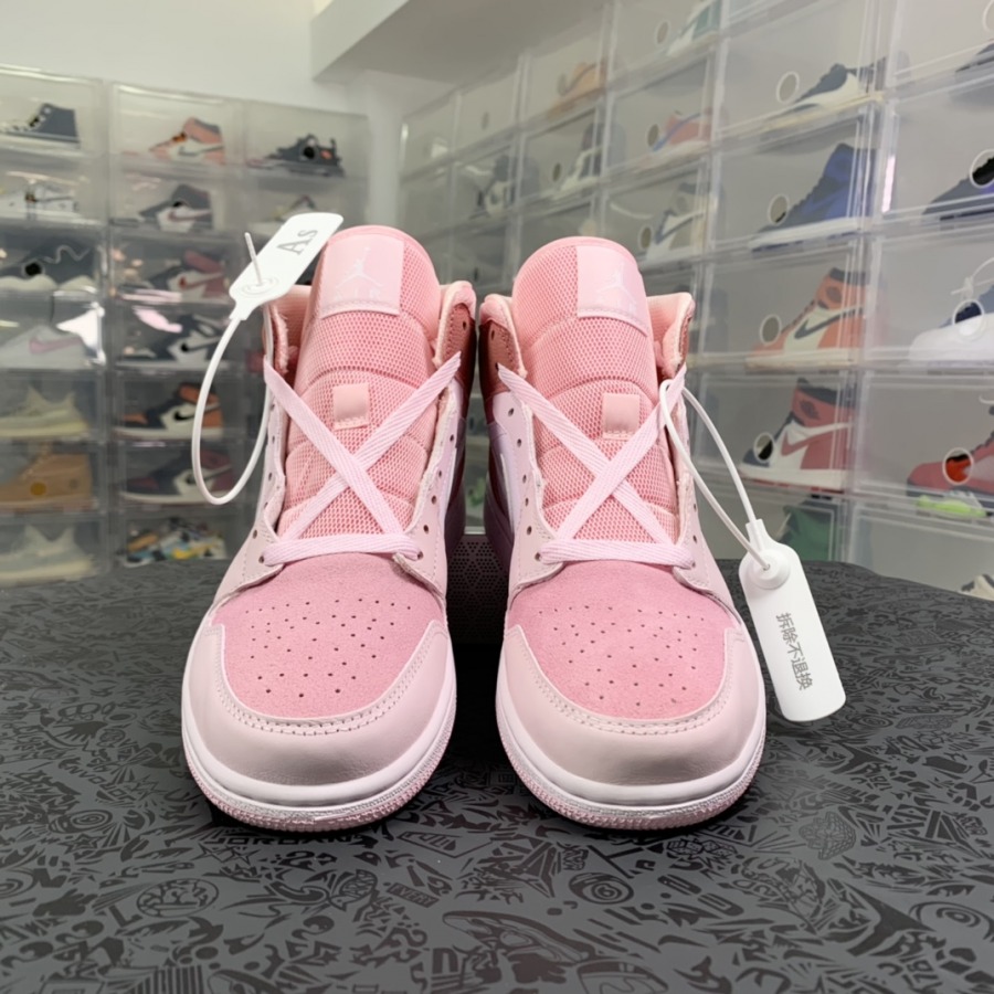 nike wmns air jordan 1 mid digital pink