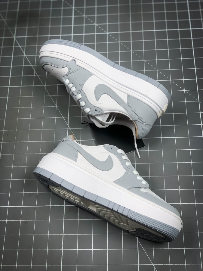 Wmns Air Jordan 1 Elevate Low 'Wolf Grey' - SneakerCharter.com