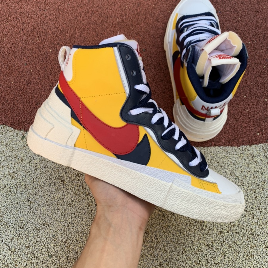 sacai x blazer mid