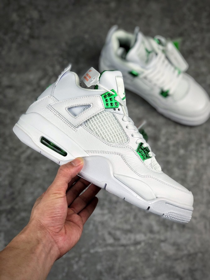 Air Jordan 4 Retro 'Green Metallic' - SneakerCharter.com