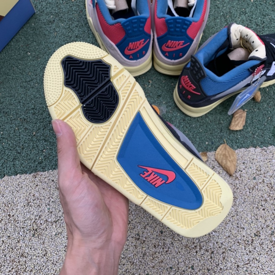 union la x air jordan 4 off noir