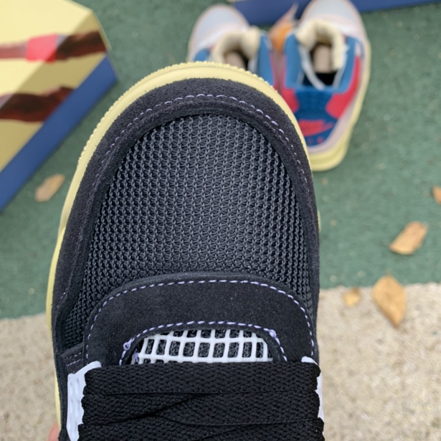 union la x air jordan 4 off noir