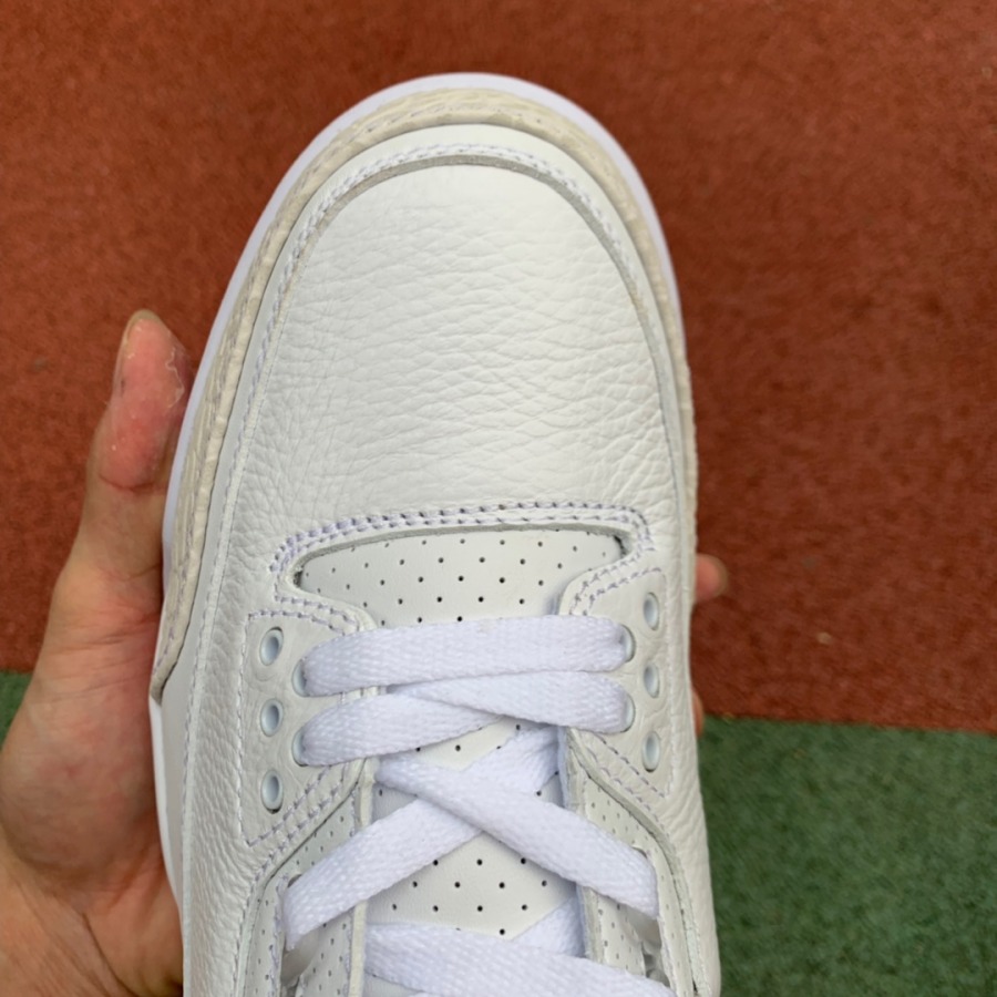 triple white retro 3