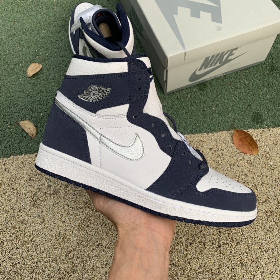 Jordan 1 Retro High COJP Midnight Navy (2020) - SneakerCharter.com