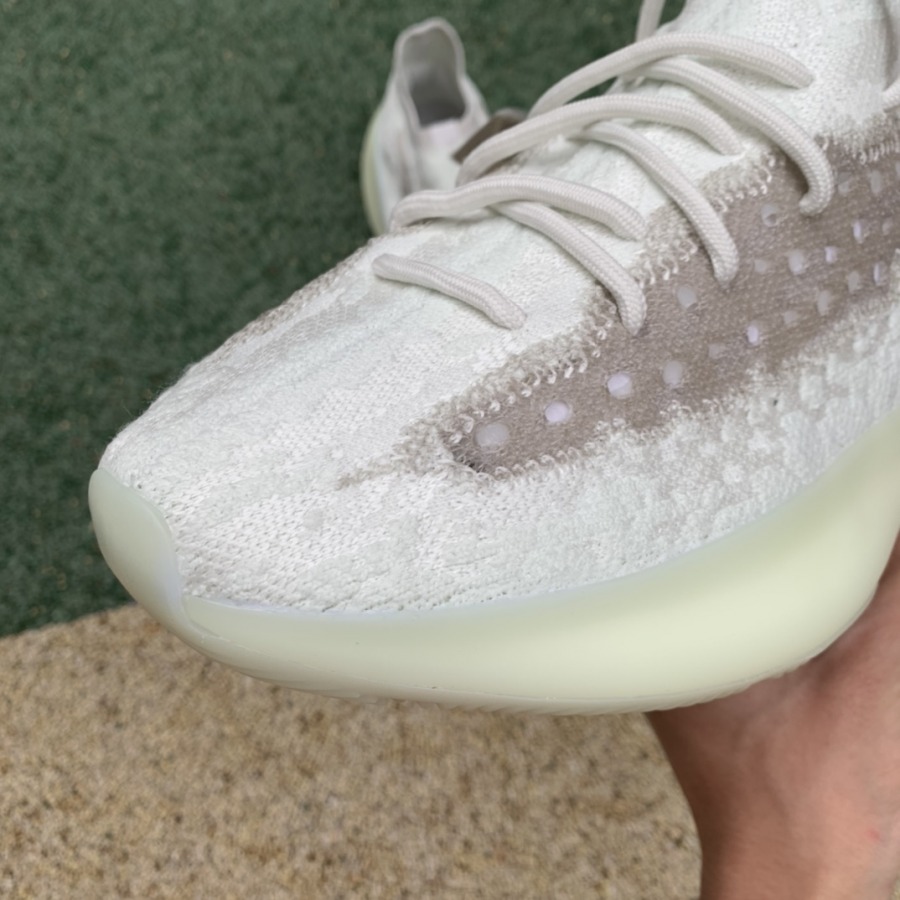 yeezy boost calcite glow on feet
