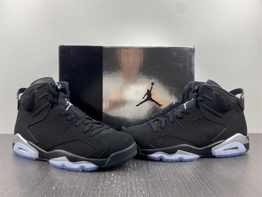 retro 6 metallic silver