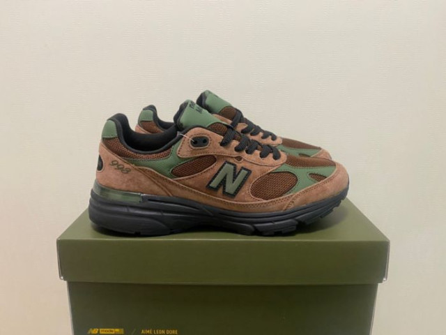 AimÃ© Leon Dore x New Balance 993 Made in USA 'Beef & Broccoli' - SneakerCharter.com