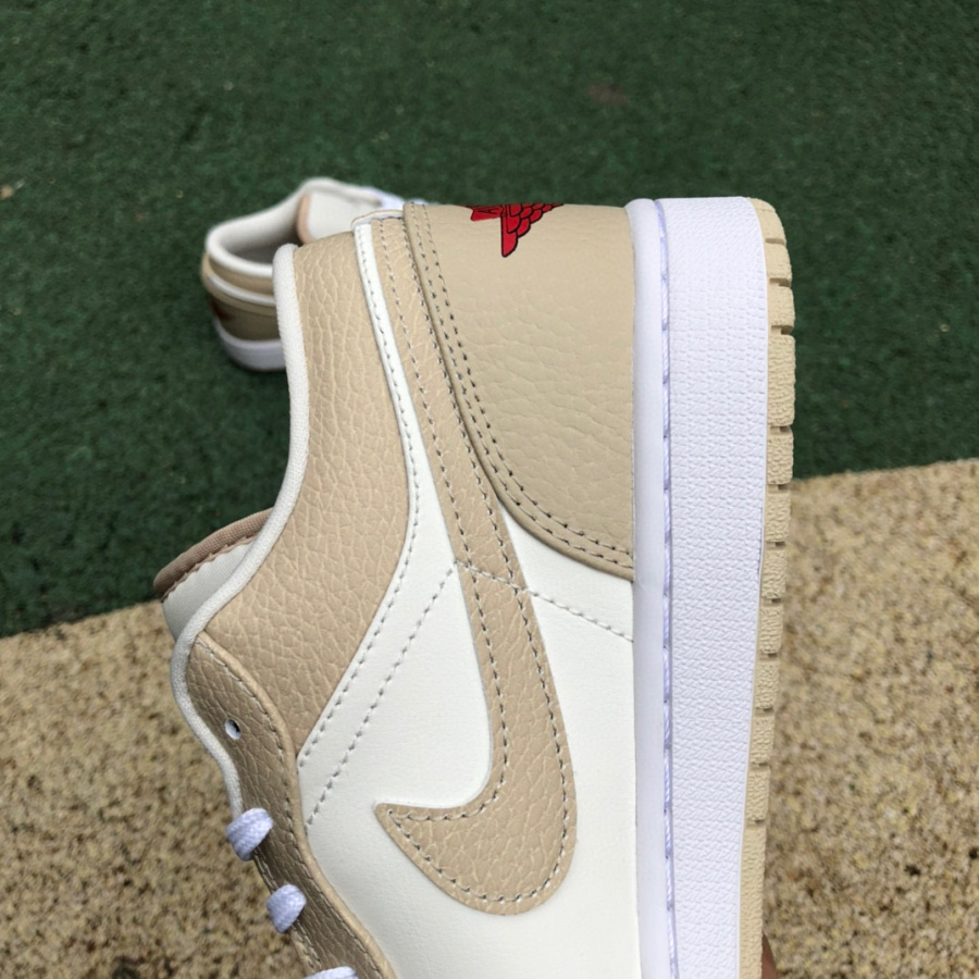 Air Jordan 1 Low Se Sail Rattan 7727