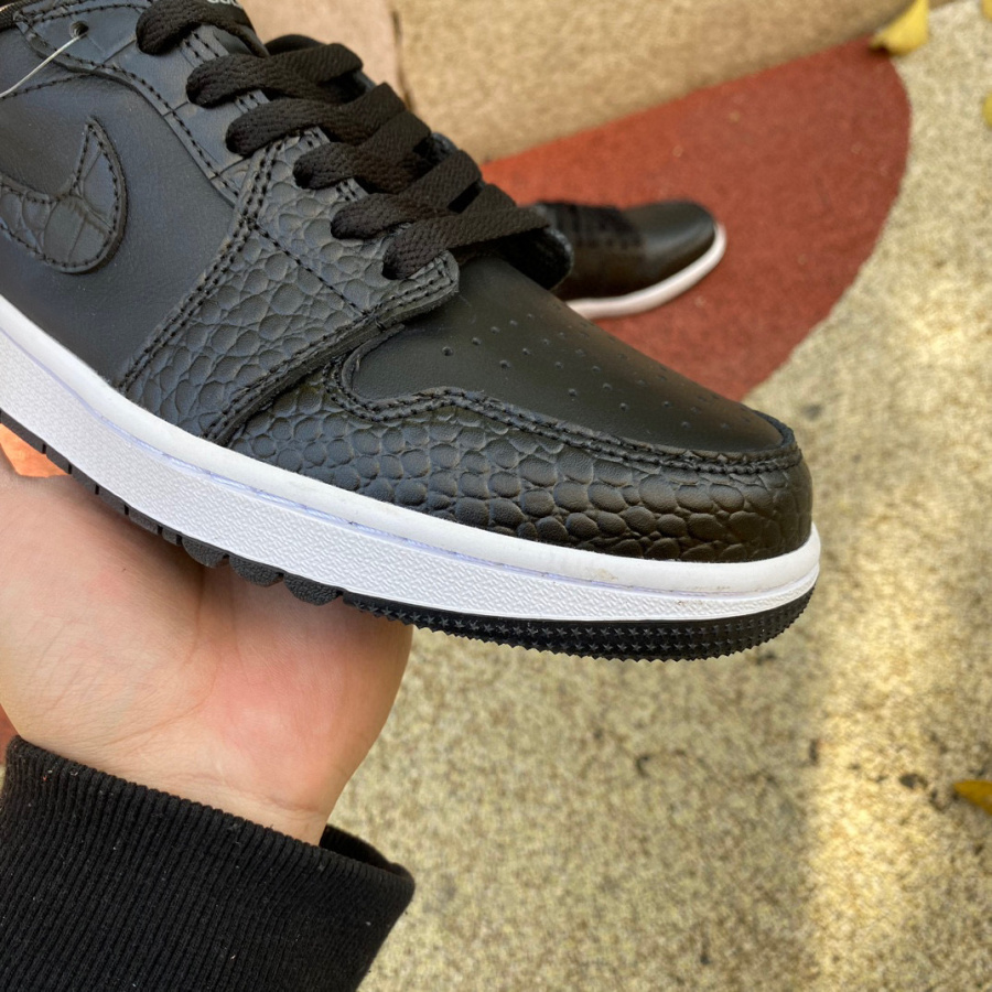 Air Jordan 1 Low Golf 'Black Crocodile' - SneakerCharter.com